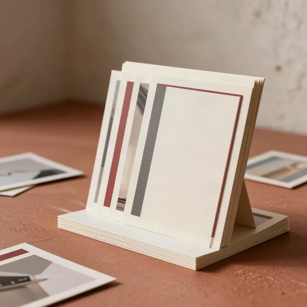 Bundle creativo de marketing navideño con tarjetas modulares y panel en diagonal.
